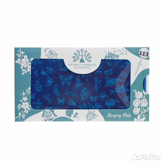 Диск для стемпинга Global Fashion #-113