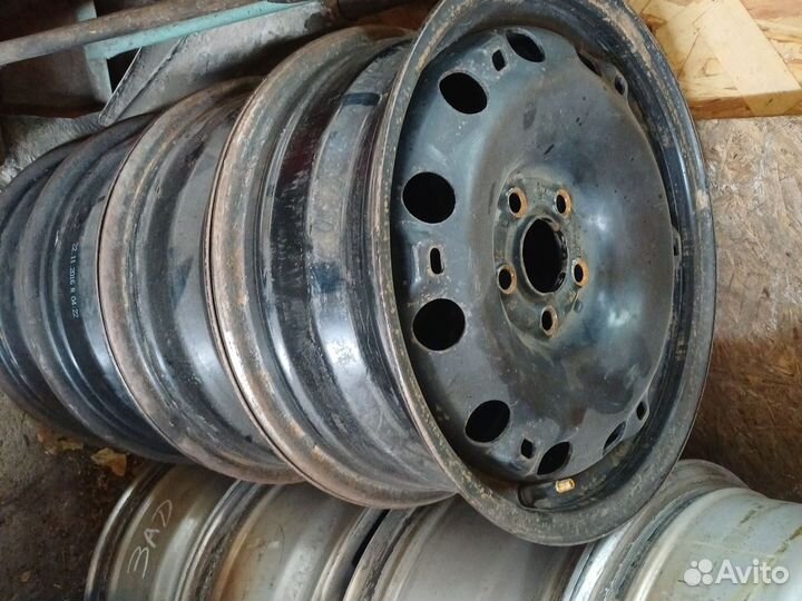 Диски штамповка 15 поло шкода