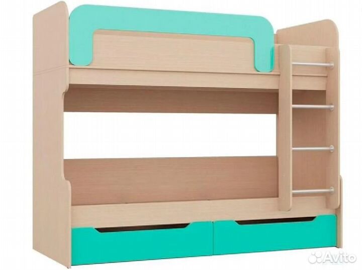 Детская двухярусная кровать