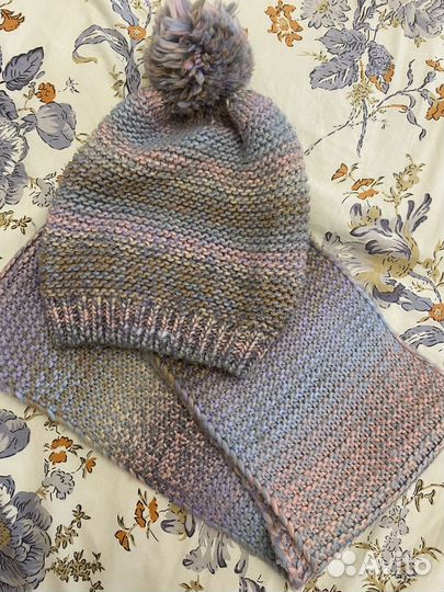 Набор шапка шарф