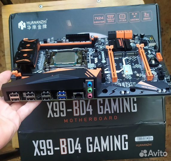 Комплект Е5-2670v3 x99 BD4 16 gb