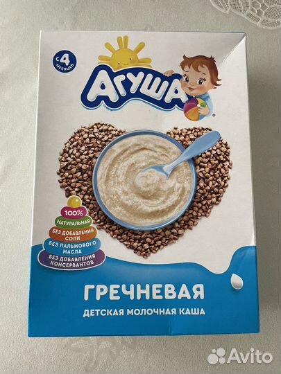 Смесь и каша агуша