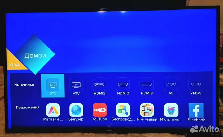 Телевизор Haier 49 дюймов 4K UHD 49LE43f1000U