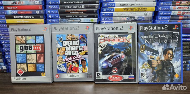 Игры PlayStation 2 лицензия