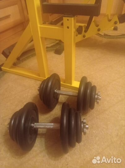 Стойка со штангой