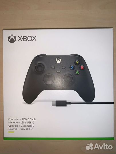 Геймпад xbox series s с кабелем