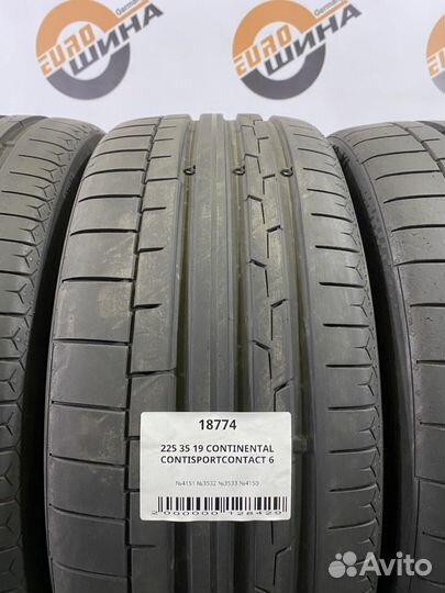 Continental ContiSportContact 6 225/35 R19