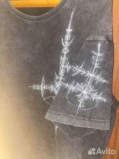 Футболка tribal, cybersigilism, custom