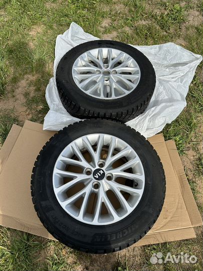 Литые диски r15 на kia rio и hyundai solaris бу