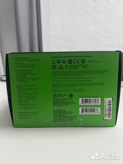 Новый запечатанный Микрофон Razer Seiren X, гарант