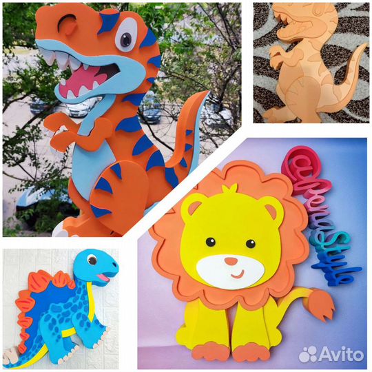 Объемные фигуры пенопласт