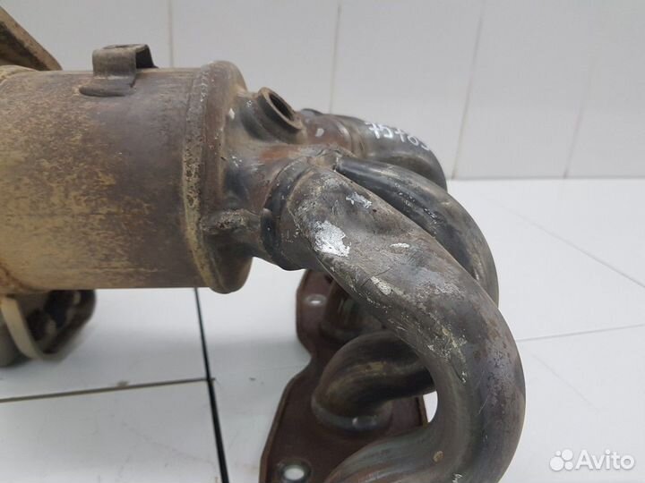 Коллектор выпускной + катализатор