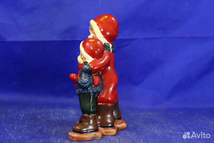 Красивая Статуэтка Дети Керамика Европа фарфор