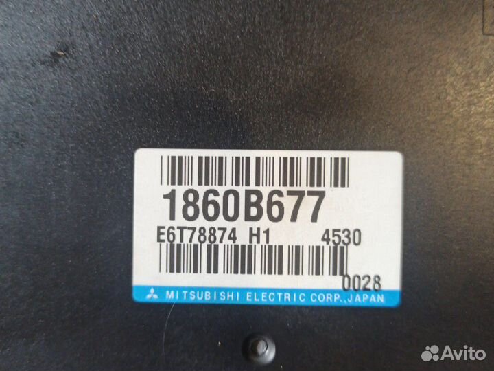 Блок управления двигателя mitsubishi lancer 10 1.6