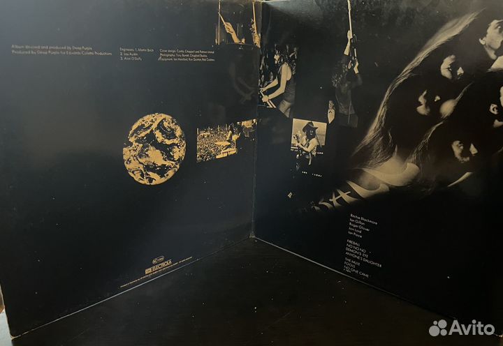 Deep Purple Fireball виниловая пластинка