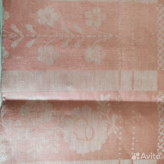 Скатерть лён винтаж СССР