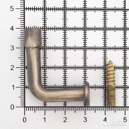 1 бронза HX455 Крючок-держатель для подхватов h-40