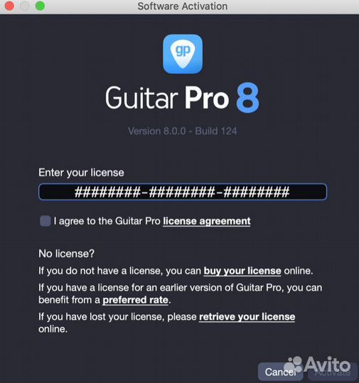 Guitar Pro 6/7/8 Mac/Win/iPad/iPhone лицензия