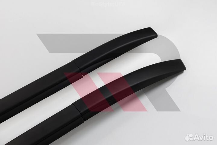 Рейлинги Mitsubishi Outlander 13-22г Черные