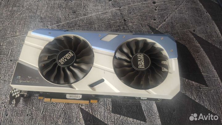 Видеокарта Palit Game Rog Premium 1070 8gb