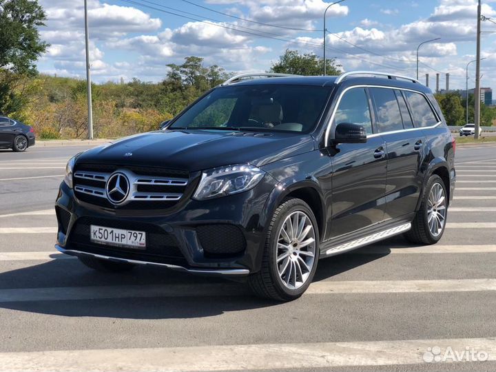 Аренда Mercedes GLS с водителем