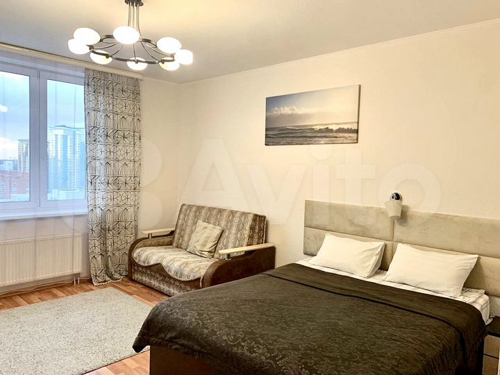 1-к. квартира, 52 м², 16/25 эт.