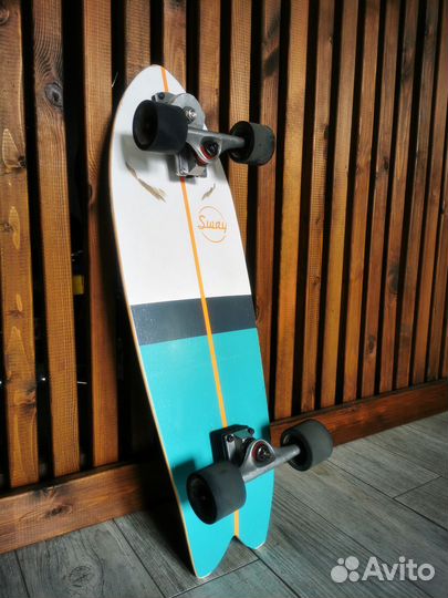 Скейтборд серфскейт на реплике Thruster с сумкой