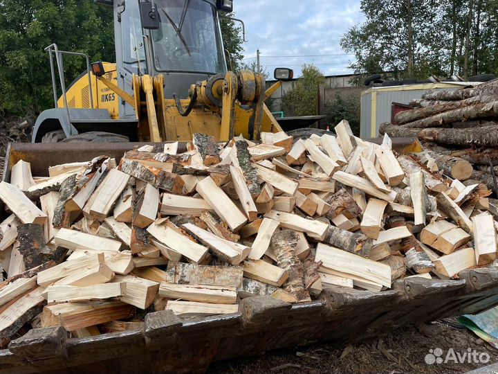 Дрова из березы, колотые, сухие Кузнечное Доставим