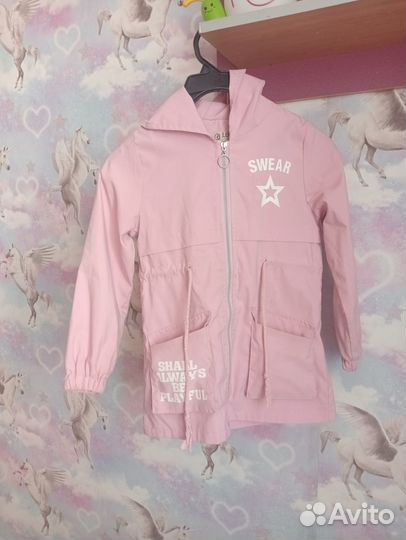 Ветровка для девочки