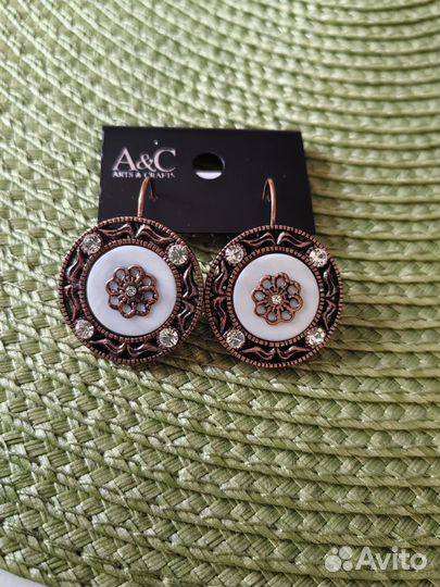 Серьги Arts&Crafts antique amulets