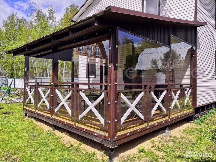 Мягкие Окна для беседок террас и веранд