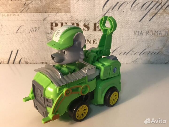 Фигурки щенки спасатели, конструктор, паровоз