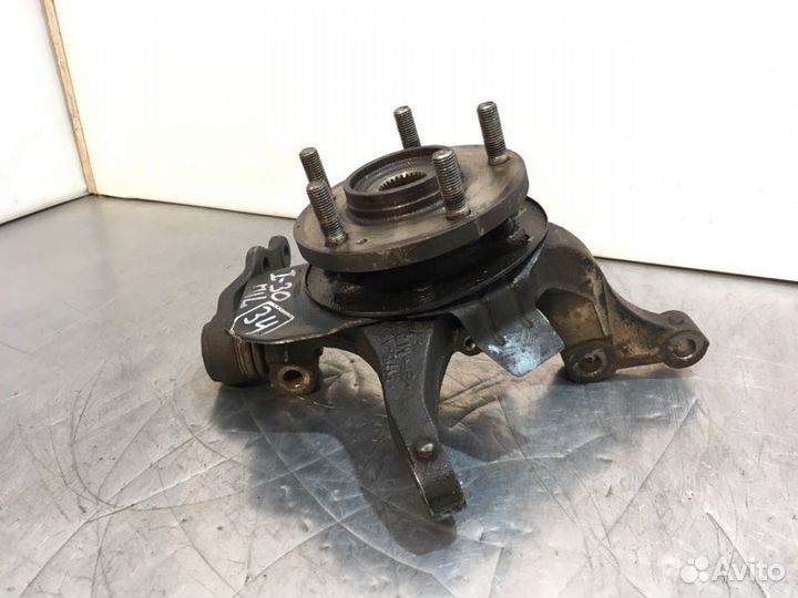 Кулак поворотный ступица в сборе передний левый