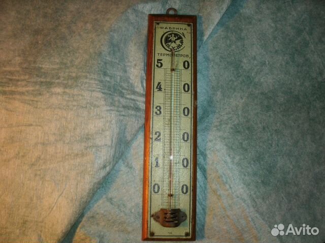 Термометр старинный