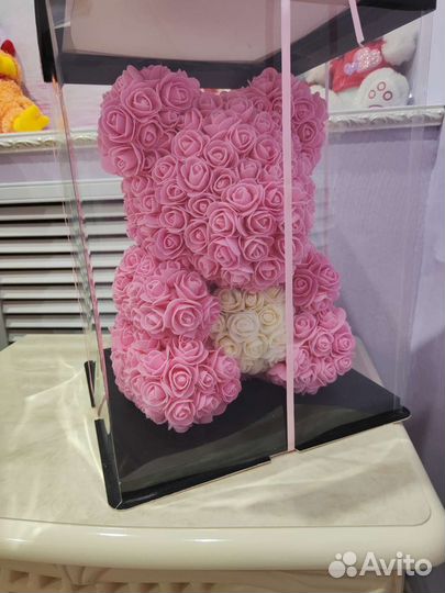 Мишка из роз