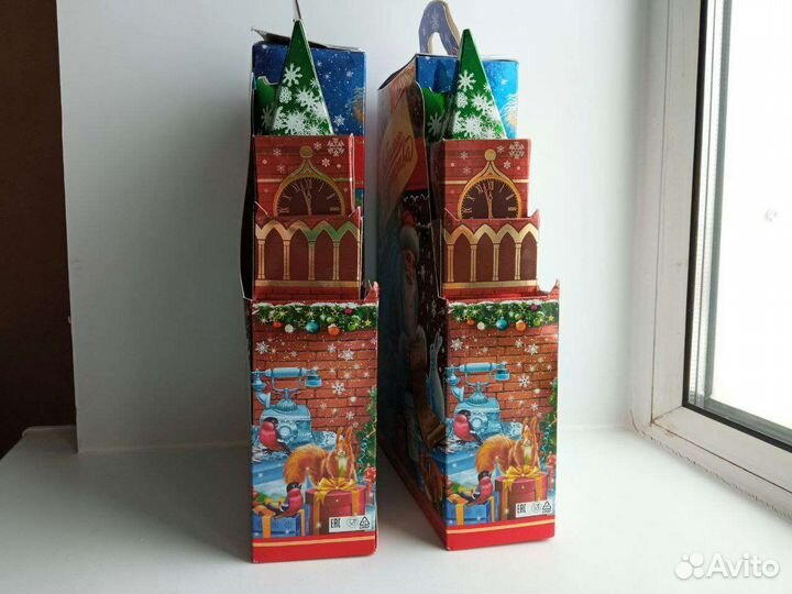 Коробка для подарка картонная, 2 шт