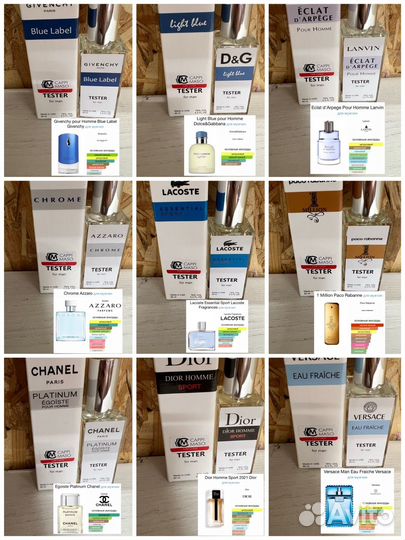 Парфюм/духи, тестер новые