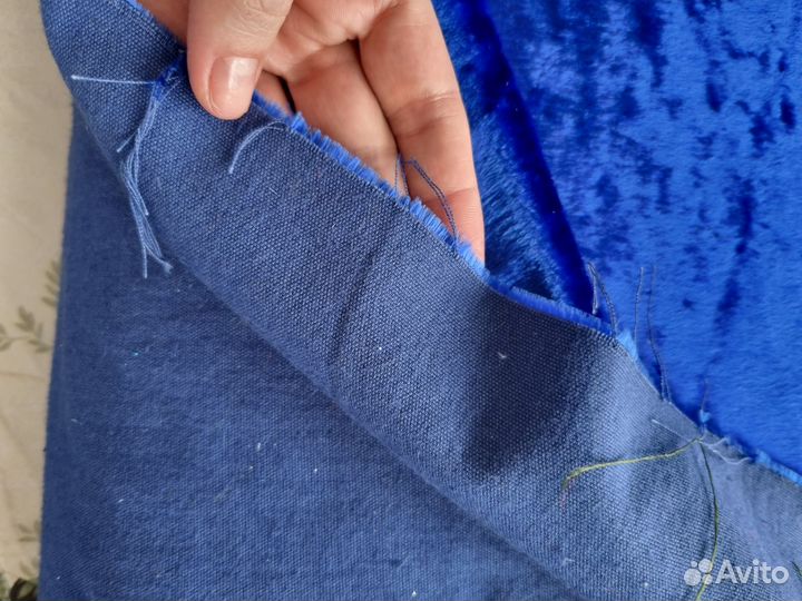 Плюш винтажный хлопок вискоза