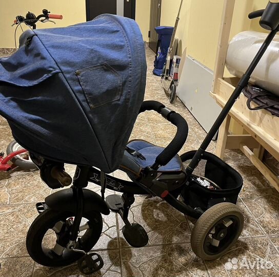 Детский трехколесный велосипед porsche