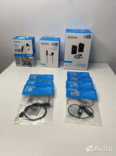 Микрофоны петлички BY-K2 BY-M3 BY-WM4 Pro