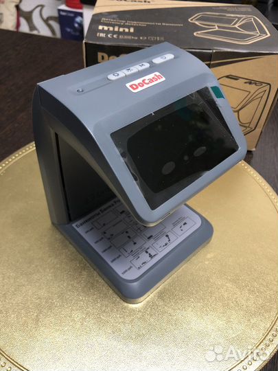 Детектор подлинности банкнот DoCash mini IR/UV/AS