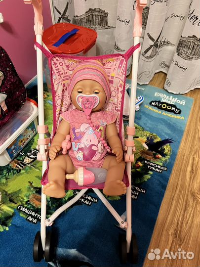 Baby born кукла и коляска