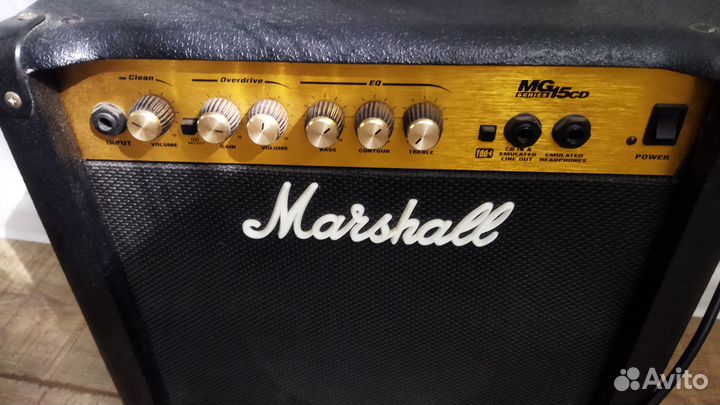 Гитарный комбоусилитель marshall mg 15 cd