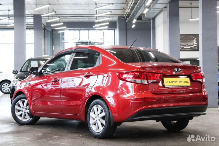 Kia Rio 1.6 AT, 2016, 135 000 км