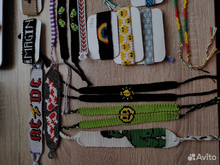 Браслет фенечка из мулине