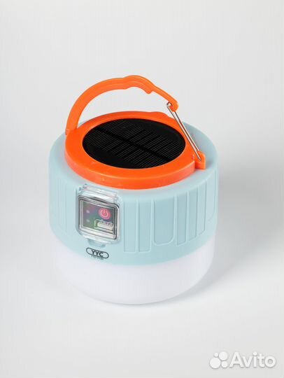 Кемпинговый фонарь на солнечеой батарее