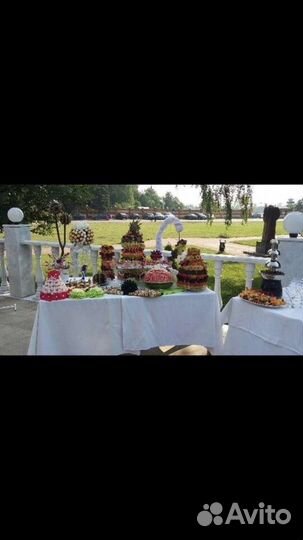 Фуршетный стол, кемпинг