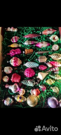 Елочные игрушки СССР