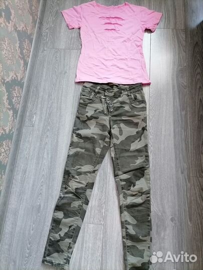 Брюки+майка