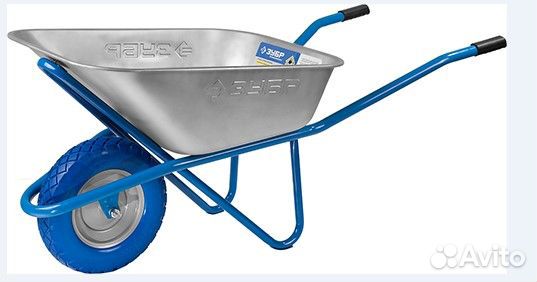 Тачка строительная одноколесная пт-200 зубр